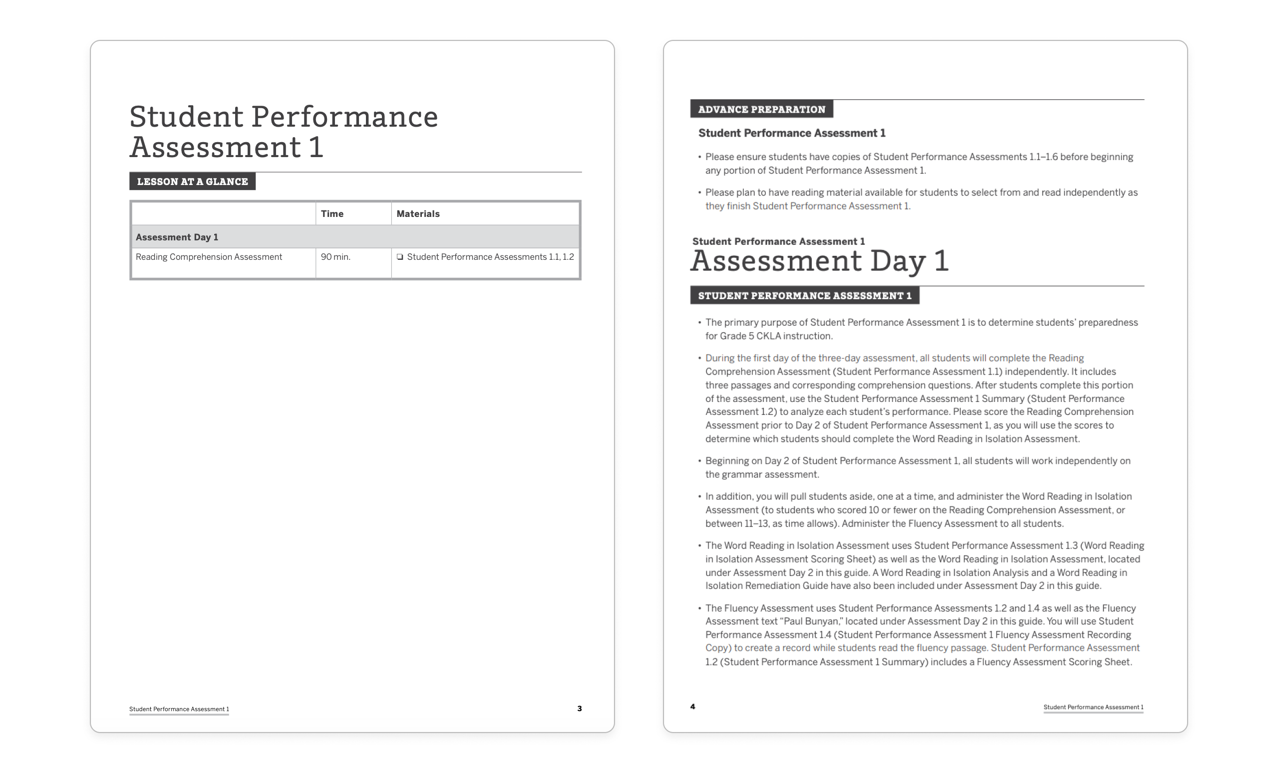 Amplify CKLA 3rd Edition: Assessments overview