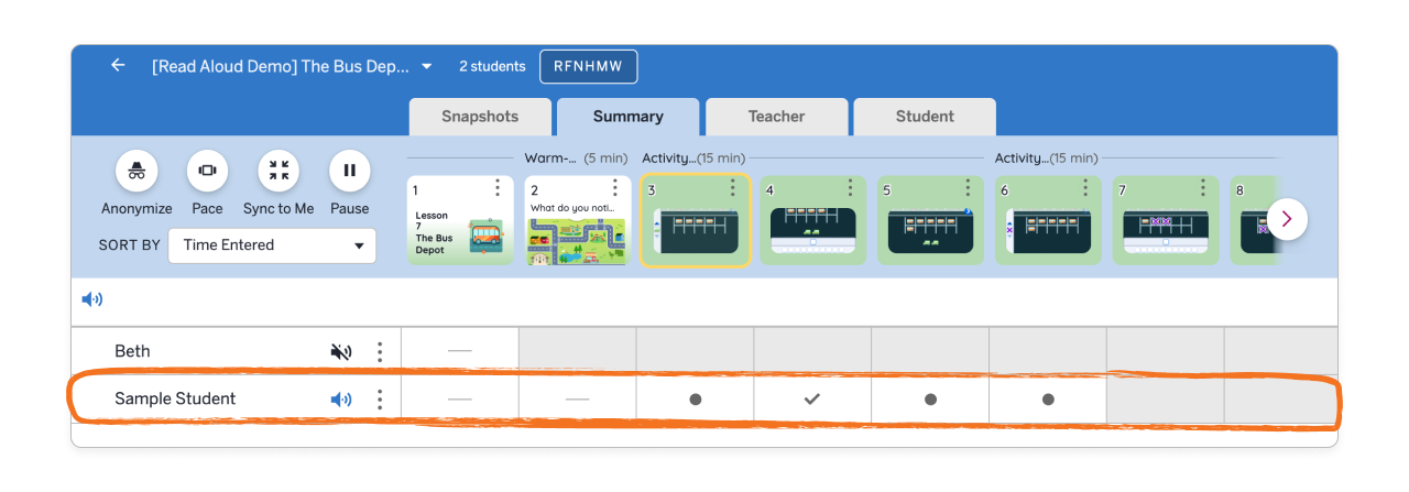 Amplify Math Digital Amplify Desmos Math: Read aloud on digital lessons
