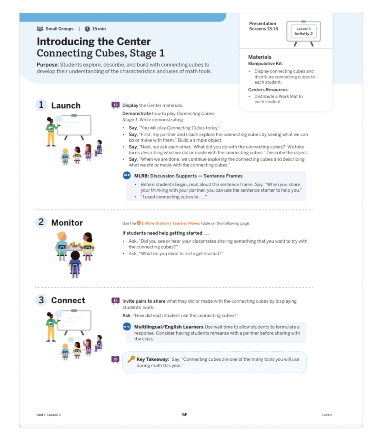 Amplify Math Kinder Amplify Desmos Math: Centers and Extensions