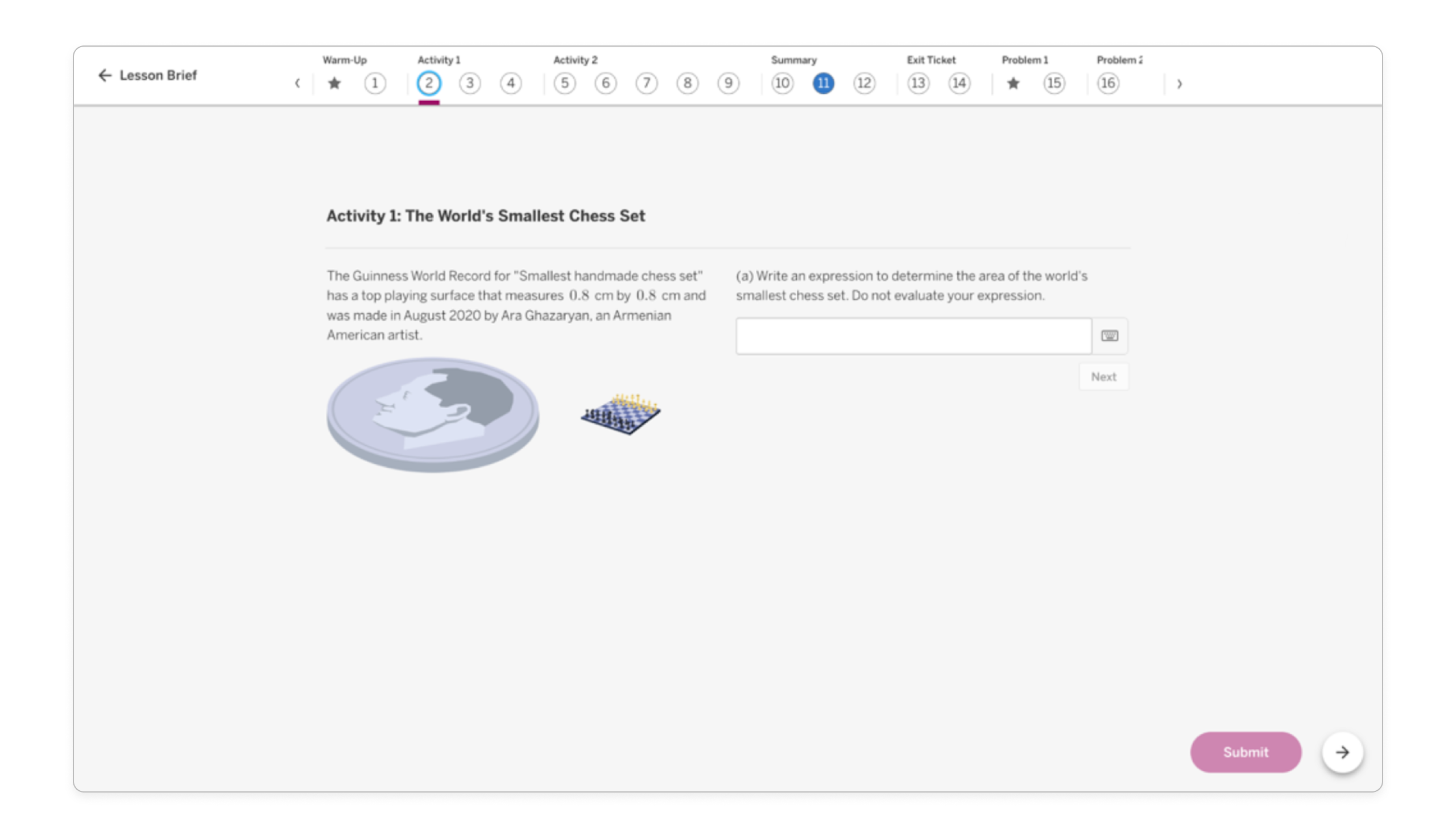 Amplify Math: G6–A1 digital overview