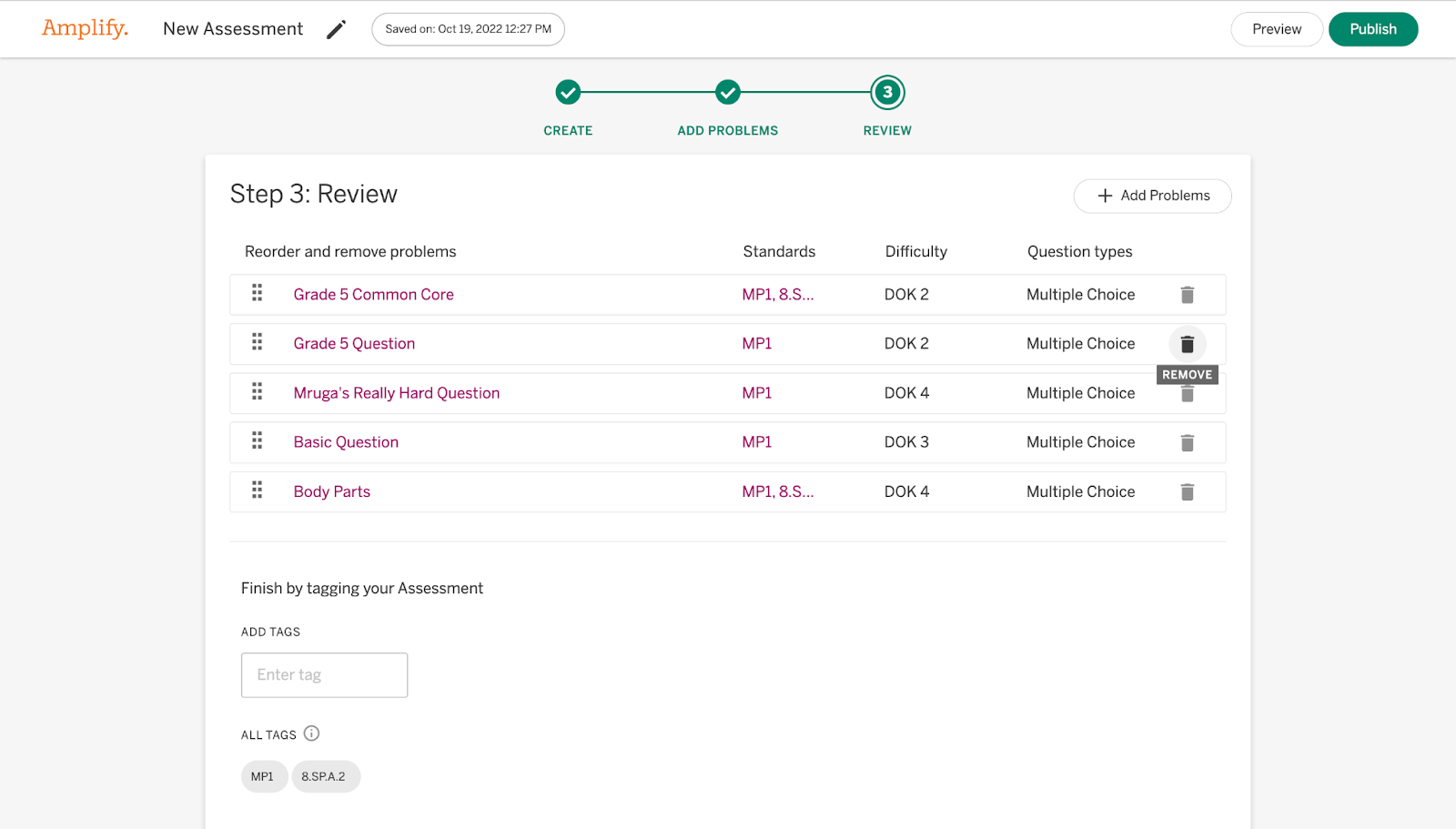 Amplify Math: Custom Assessment