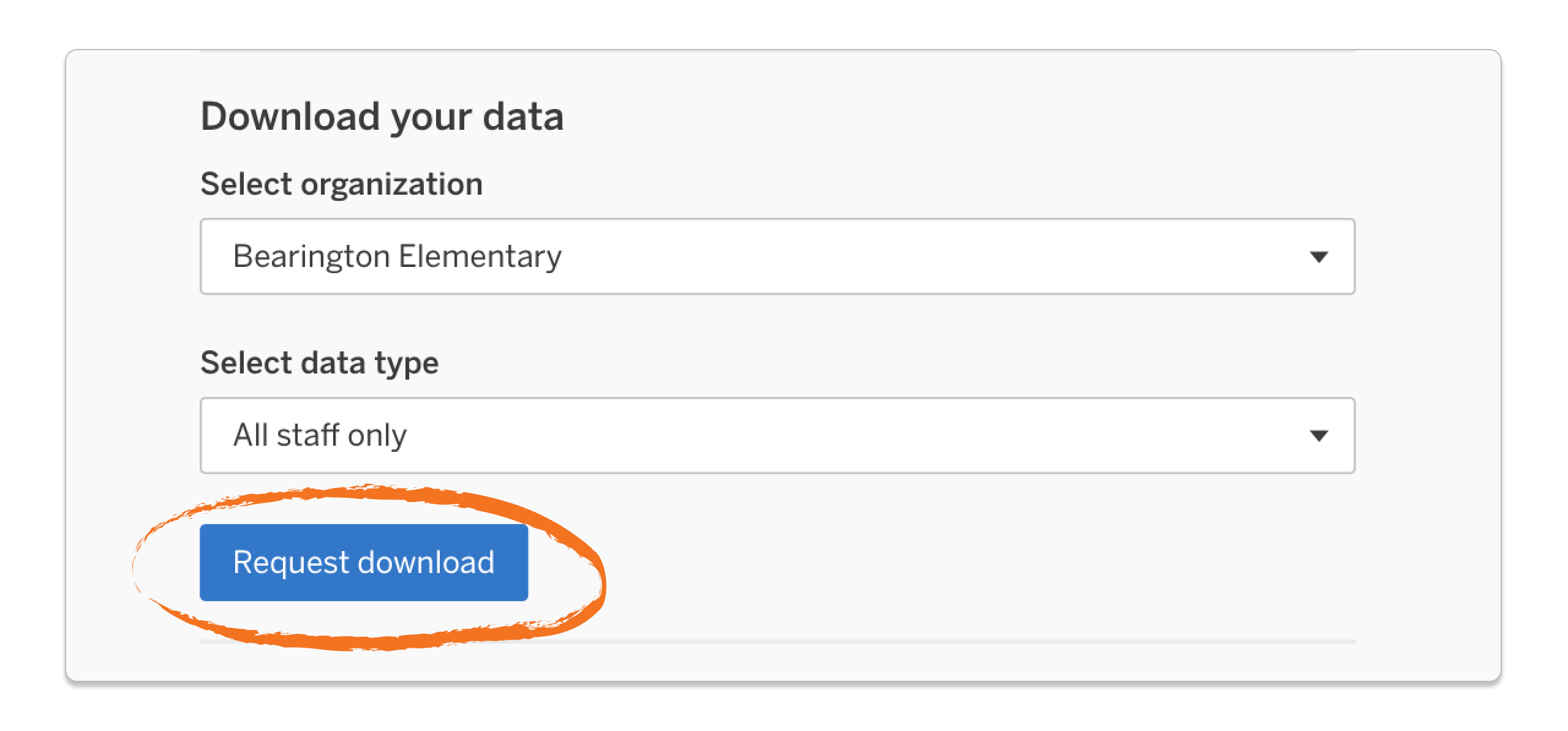 Batch Upload: Download your data