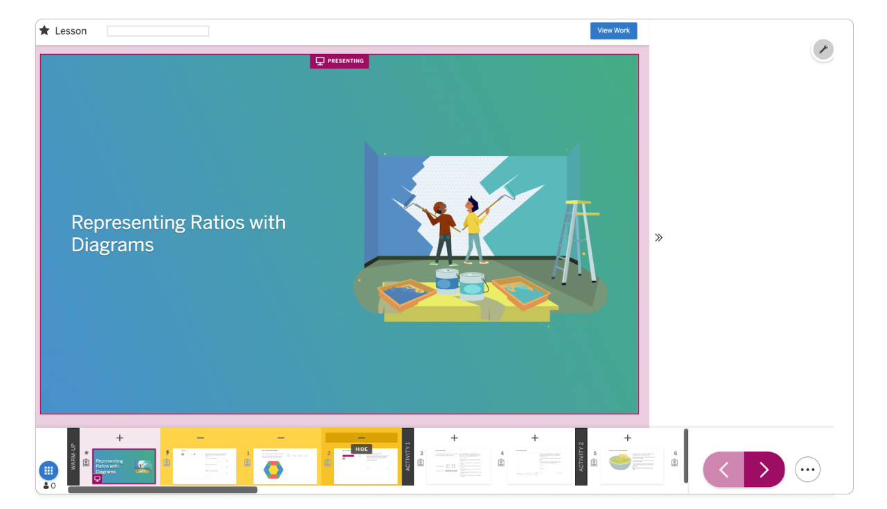 Amplify Math: Presentation sync & pause