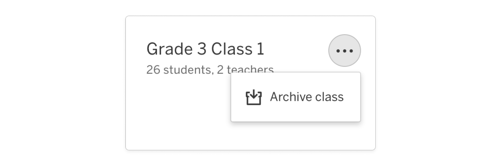 Manage Classes: Amplify classes