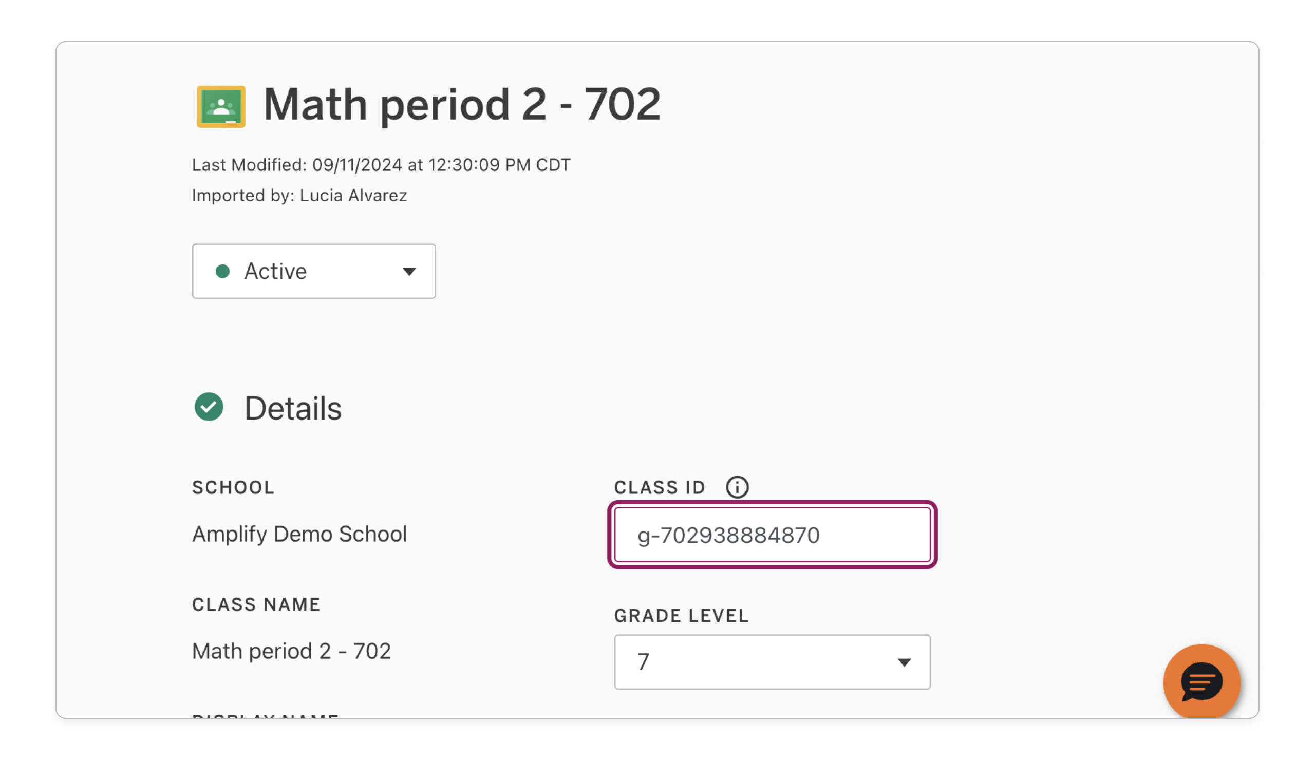 Admin Portal: Managing Google classes