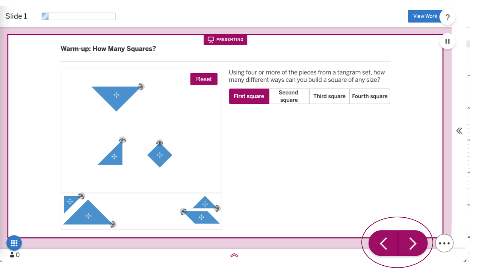 Amplify Math: Teaching a class on the digital platform