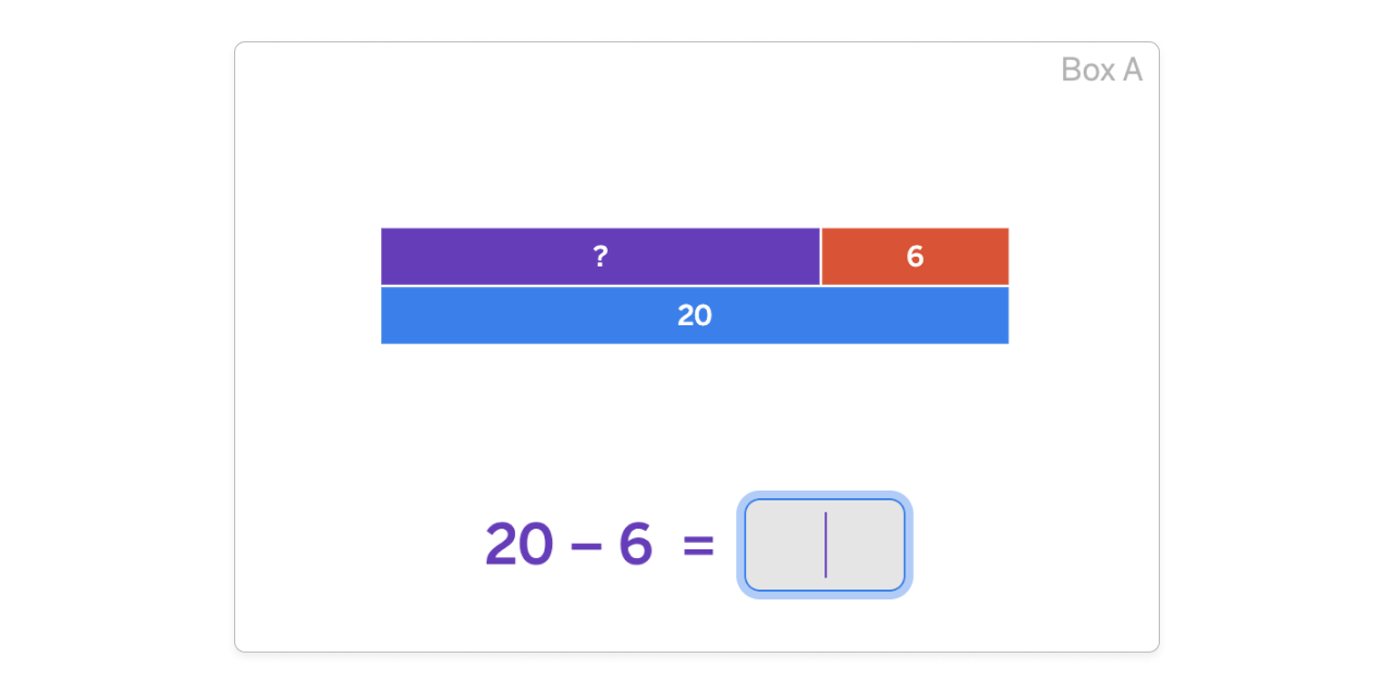 Visualizing Subtraction Addition and Subtraction by Heart II