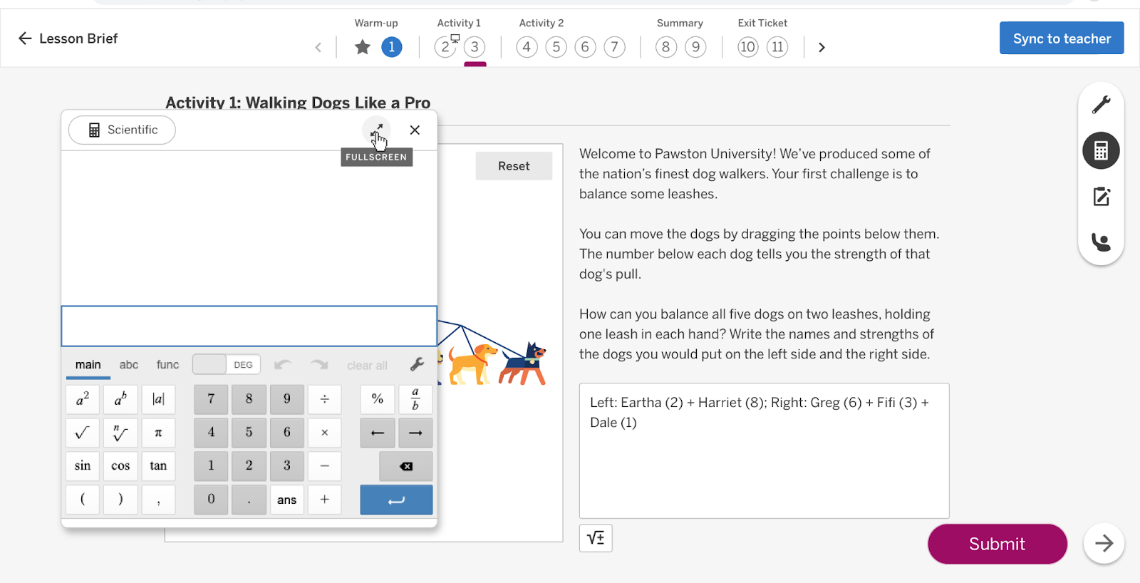 Amplify Math: Digital supports