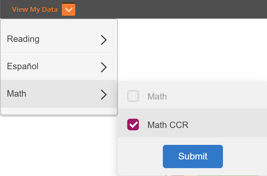 Saving your mCLASS Math data